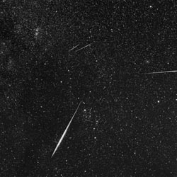 Perseid Meteor Shower Radiant